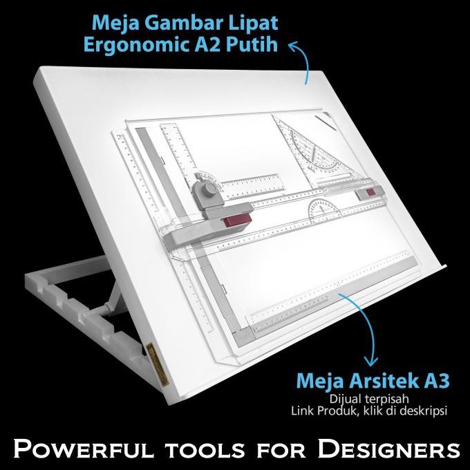 

PERALATAN MELUKIS MEJA GAMBAR LIPAT A2 ERGONOMIC ADJUSTABLE ALAT LUKIS