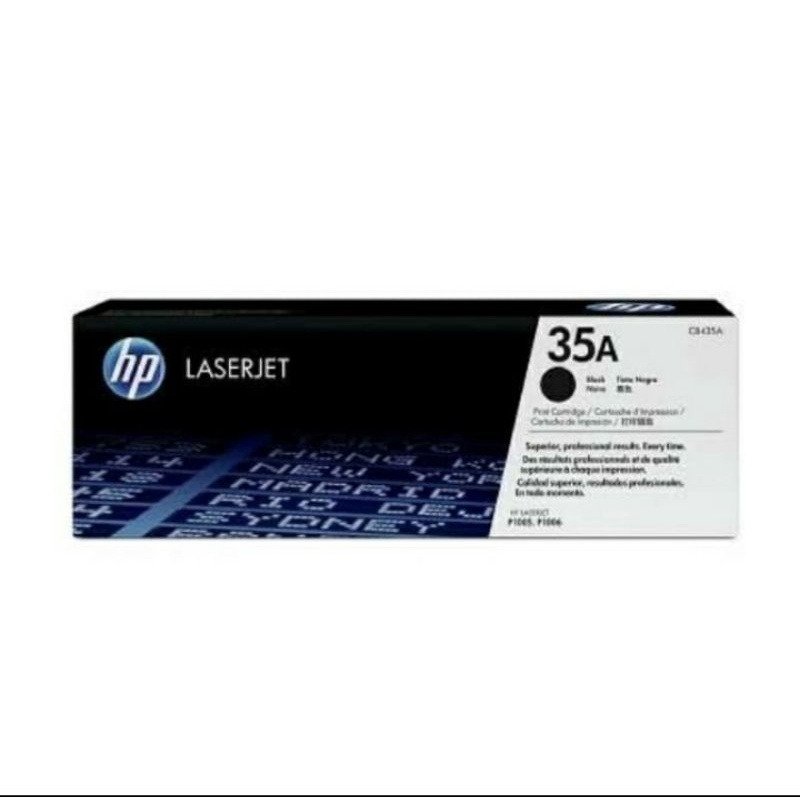 toner hp laserjet 35A black (Cb435A) printer p1005.p1006