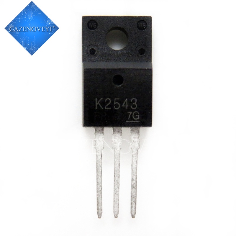 5pcs Ic 2sk2543 K2543 To-220F 500v 8a