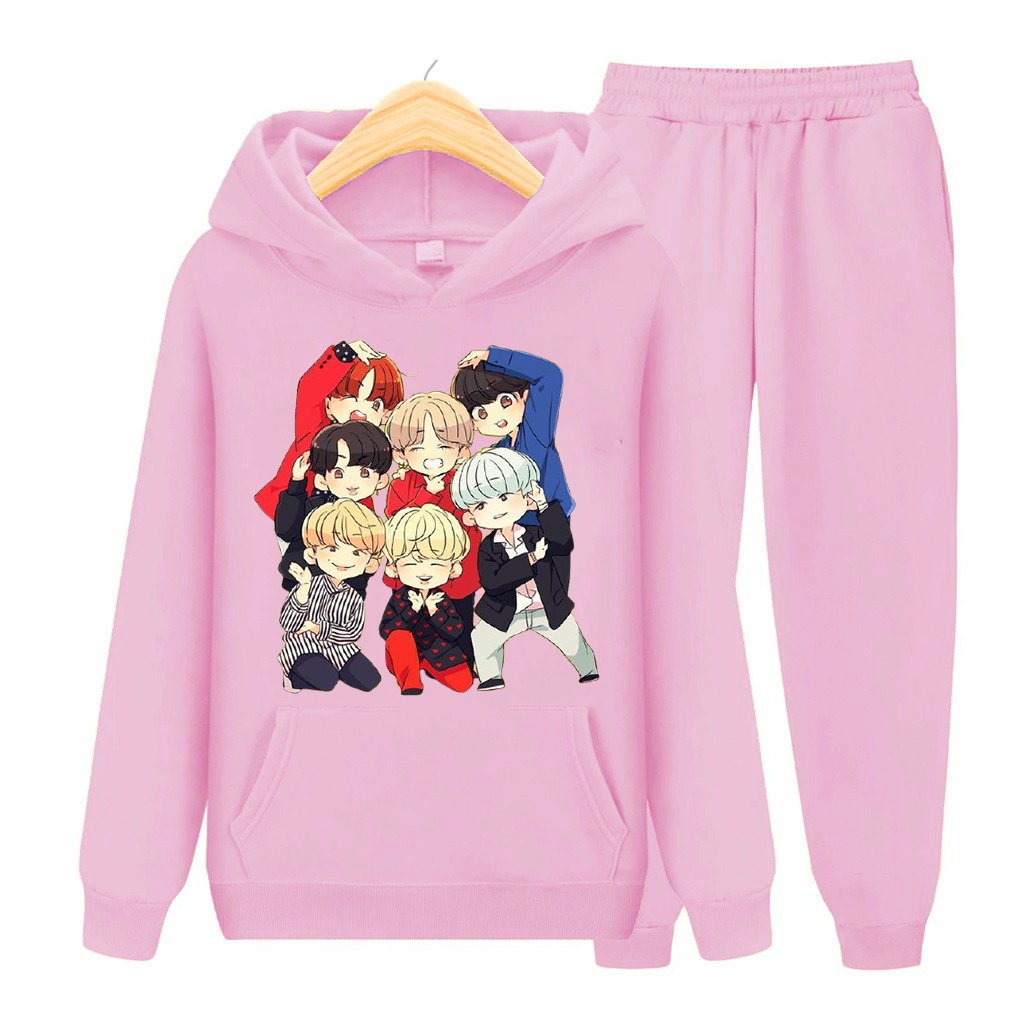 Setelan Sweater Anak Korea Anime /NEW/Sweater Hoodie anak/Jaket Hoodie anak