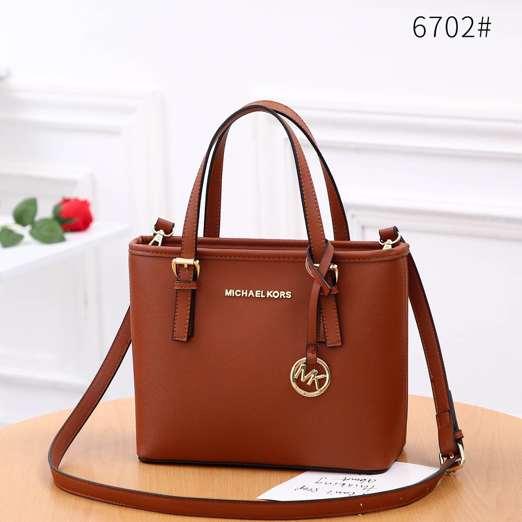 Mihael Kors MK Xs Jet Travel Small Tote Bag  6702 GB88 TAS SELEMPANG WANITA IMPORT TERMURAH BATAM