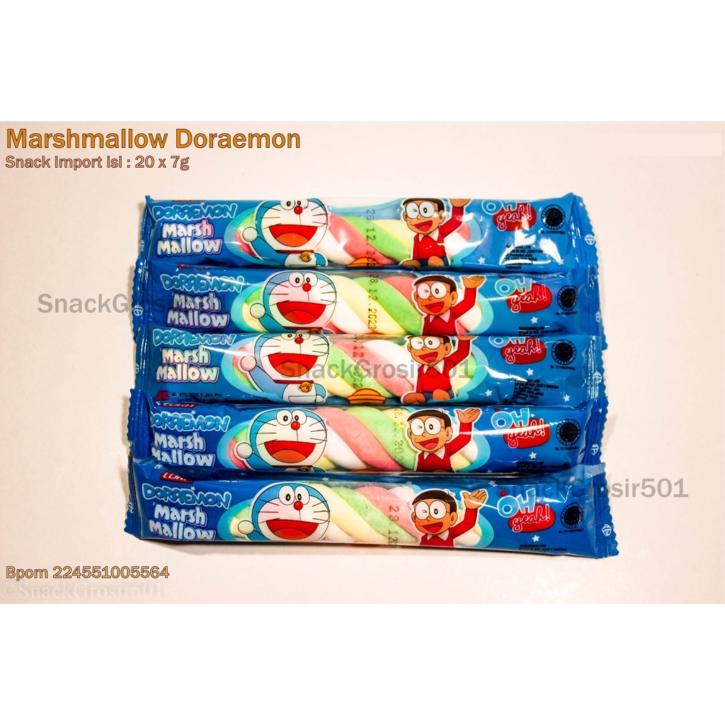 

Marshmallow Doraemon isi 20pcs x 7g