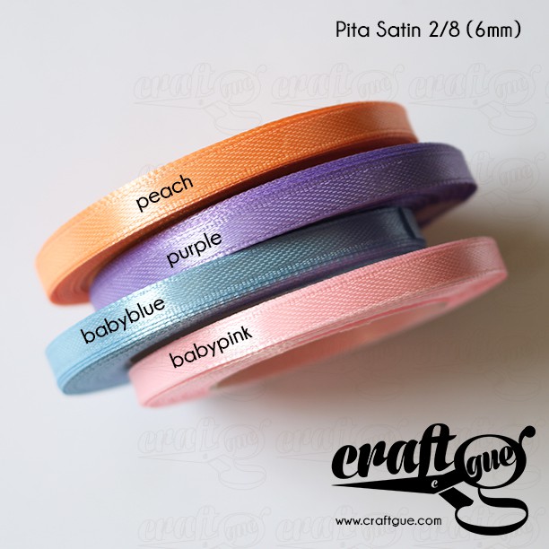 Pita Satin 2/8inch (6mm)