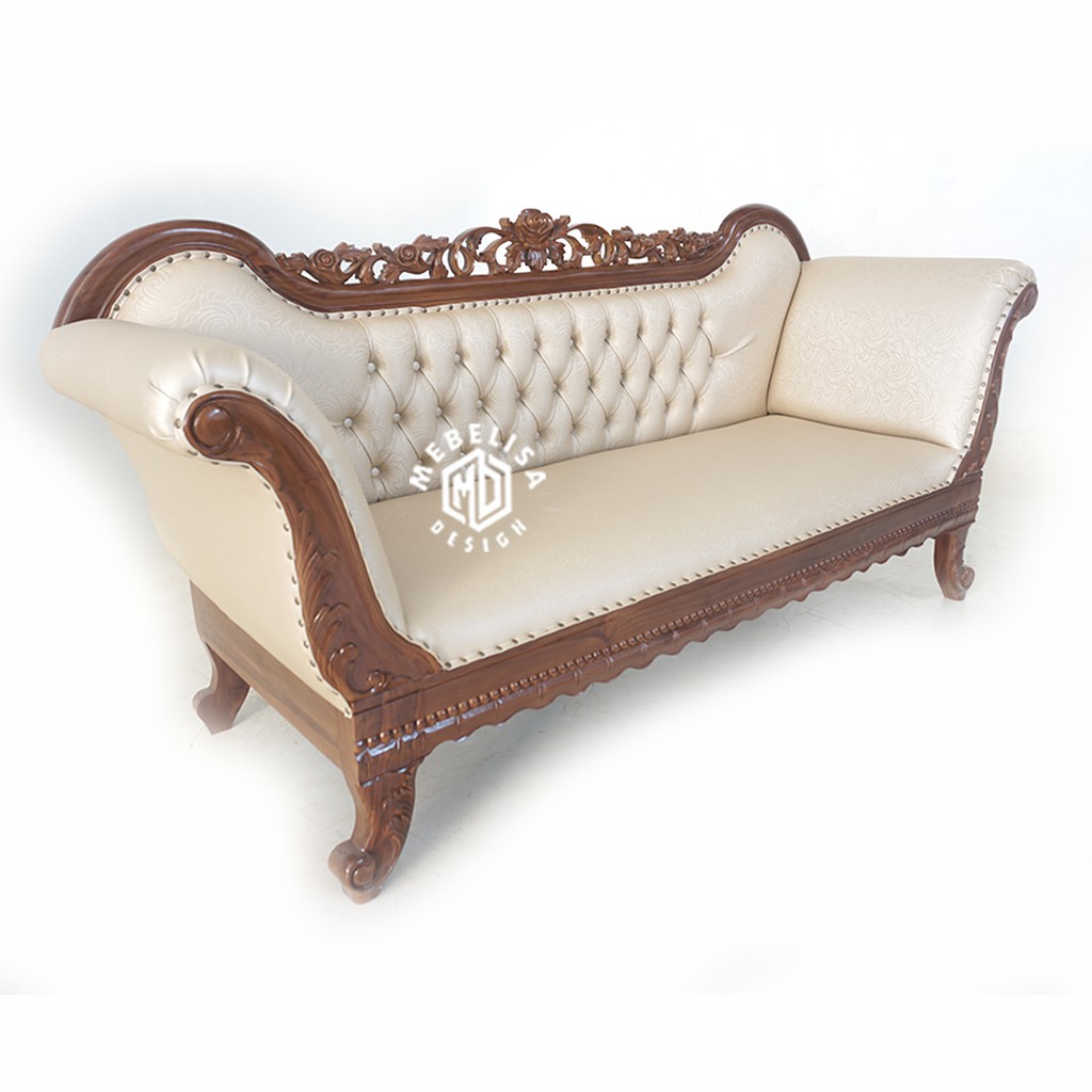 Sofa Santai Jati Jepara, Sofa Nonton TV, Sofa Panjang, Sofa Bangku