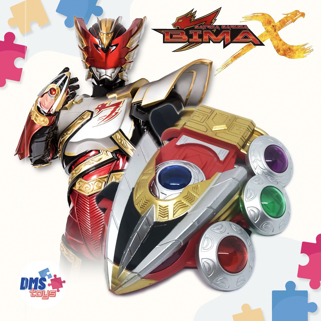 Mainan Jam Bima X Changer Gelang Mustika Satria Garuda DMS.TOYS