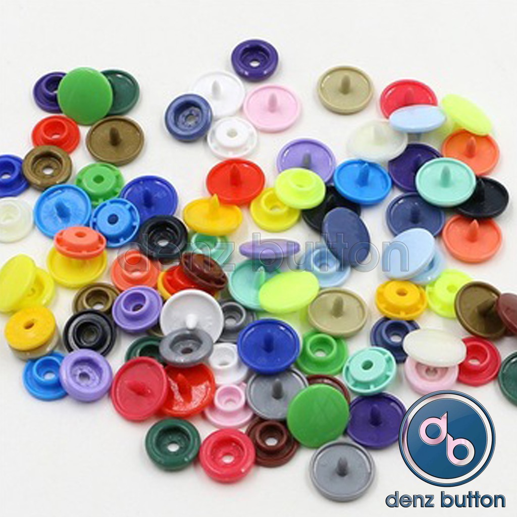 KANCING SNAP JEPRET 15 MM / KANCING CETET / CETEK PLASTIK