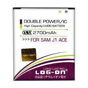 LOG-ON BATERAI SAMSUNG J1 ACE BATRE DOUBLE POWER BATTERY LOG-ON