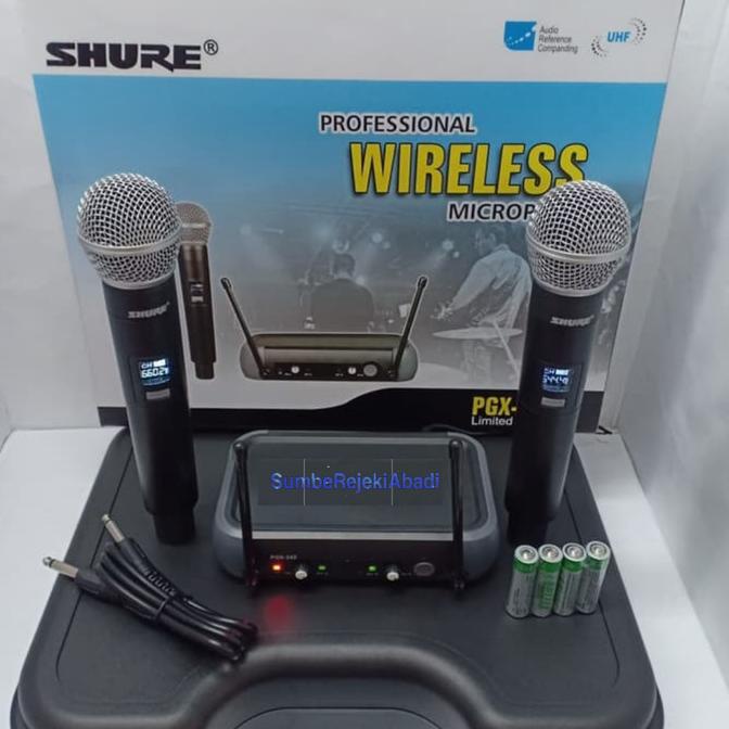 Mic wireless Shure PGX 242 II new series original Star Seller