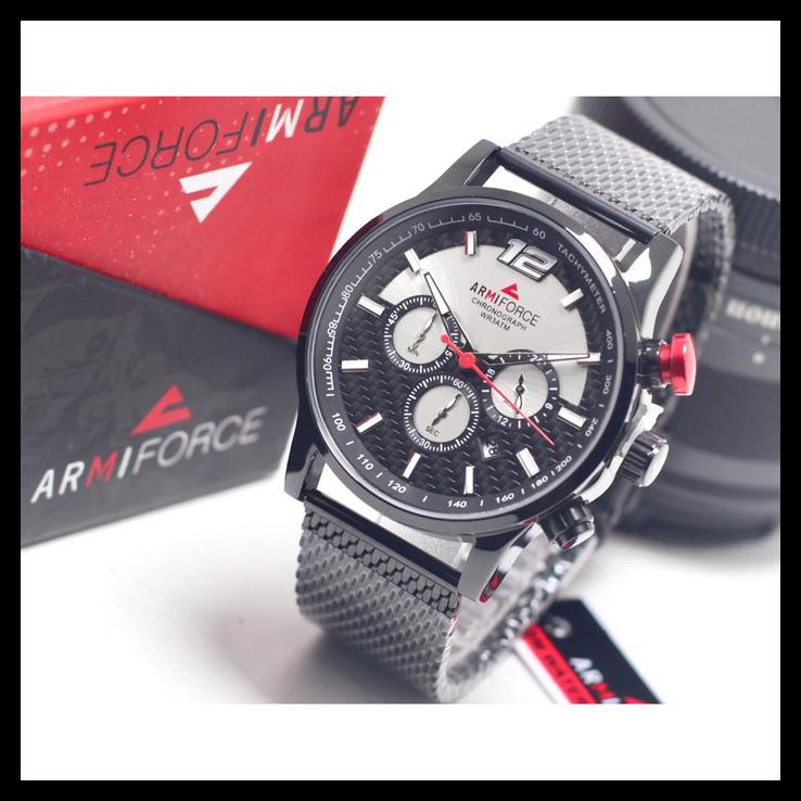 Ready 4 Pilihan Warna Jam Tangan Pria Armi Force Original Water Resist