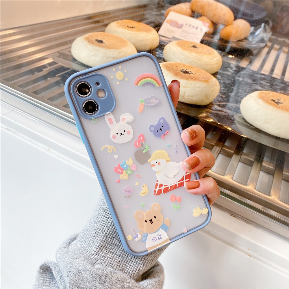 Samsung A03S A02 A12 A02S A51 A71 A11 A50 A50S A20S A30S Animals Hard Plastic Phone Case