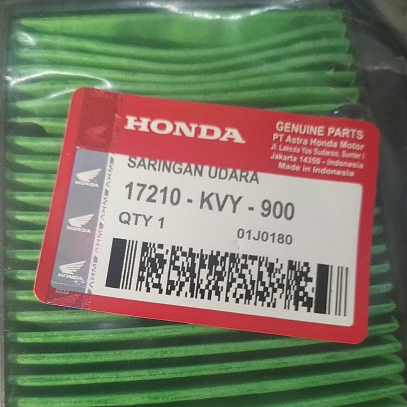 Filter Udara Honda Beat KVY 900