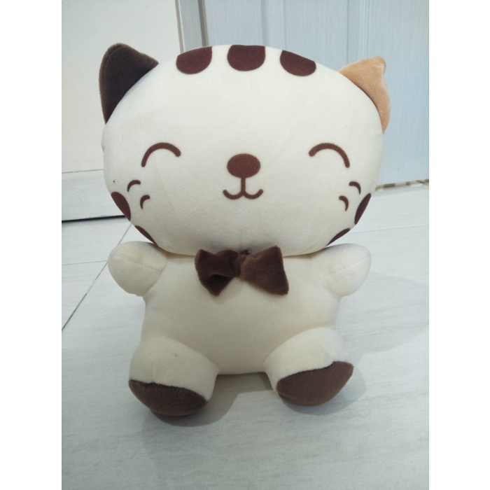Promo Boneka Kucing Coklat Import/Capit Boneka/Boneka Bulu Terbaru