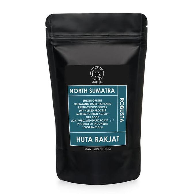 

Kopi Robusta Sumatra Sidikalang 100gr Biji - Bean - Bubuk Halokoffi