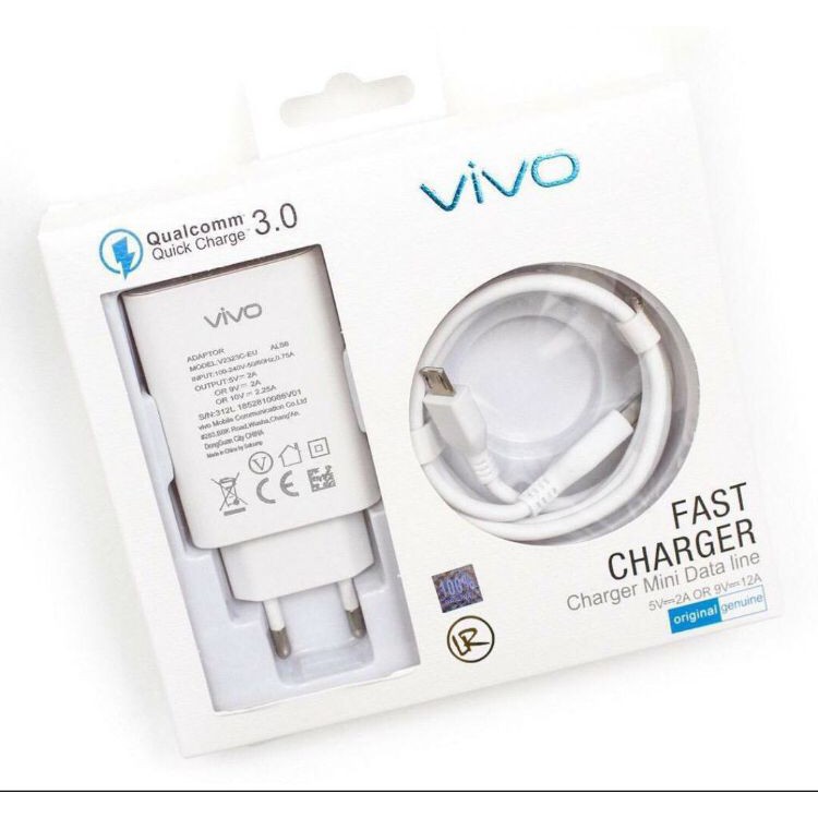 Charger Vivo X30 44W 30 watt  33 watt Y12 Y15 Y17 Y71 Y91 Y93 Y95 V9 V15 Support Semua hp Casan Fast Charging Micro Usb Original  Y12 Y12i Y12S Y15 Y17 Y20 Y20i Y20S Y21 Y21S Y30  Y30i Y50 Y50i Y51 Y51 2020 Y53 Y55 Y65 Y66 Y67 Y69 Y71 Y75 Y79 Y81 Y83  Y85