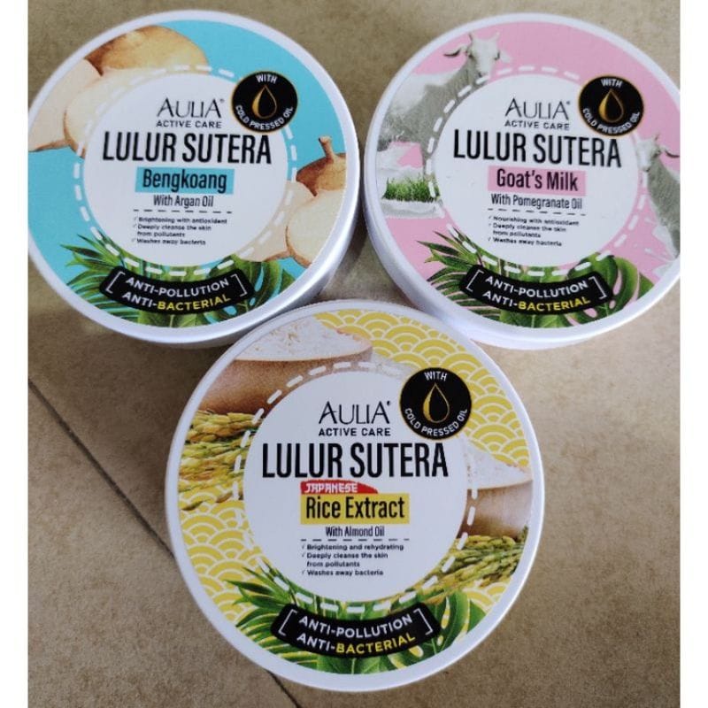 Aulia Lulur Sutera Lightening - 250g