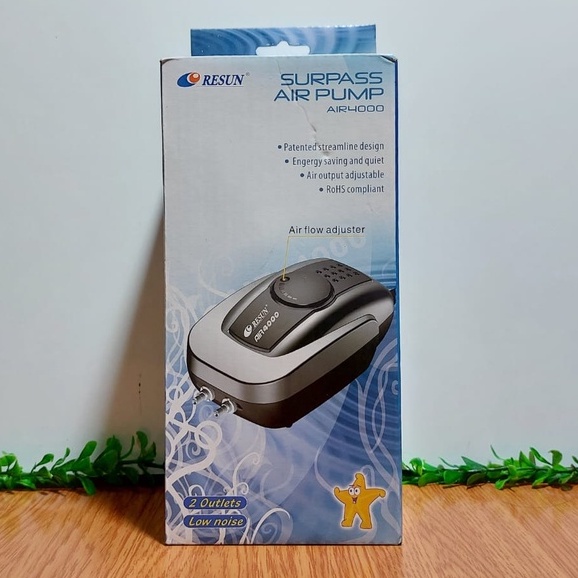 AERATOR RESUN AIR 4000 AQUARIUM/ AIRATOR AQUARIUM RESUN / POMPA UDARA