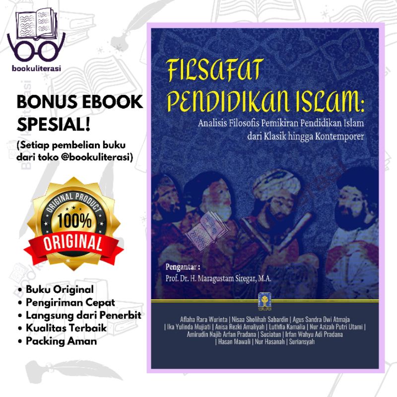 Jual Buku Filsafat Pendidikan Islam : Analisis Filosofis Pemikiran ...