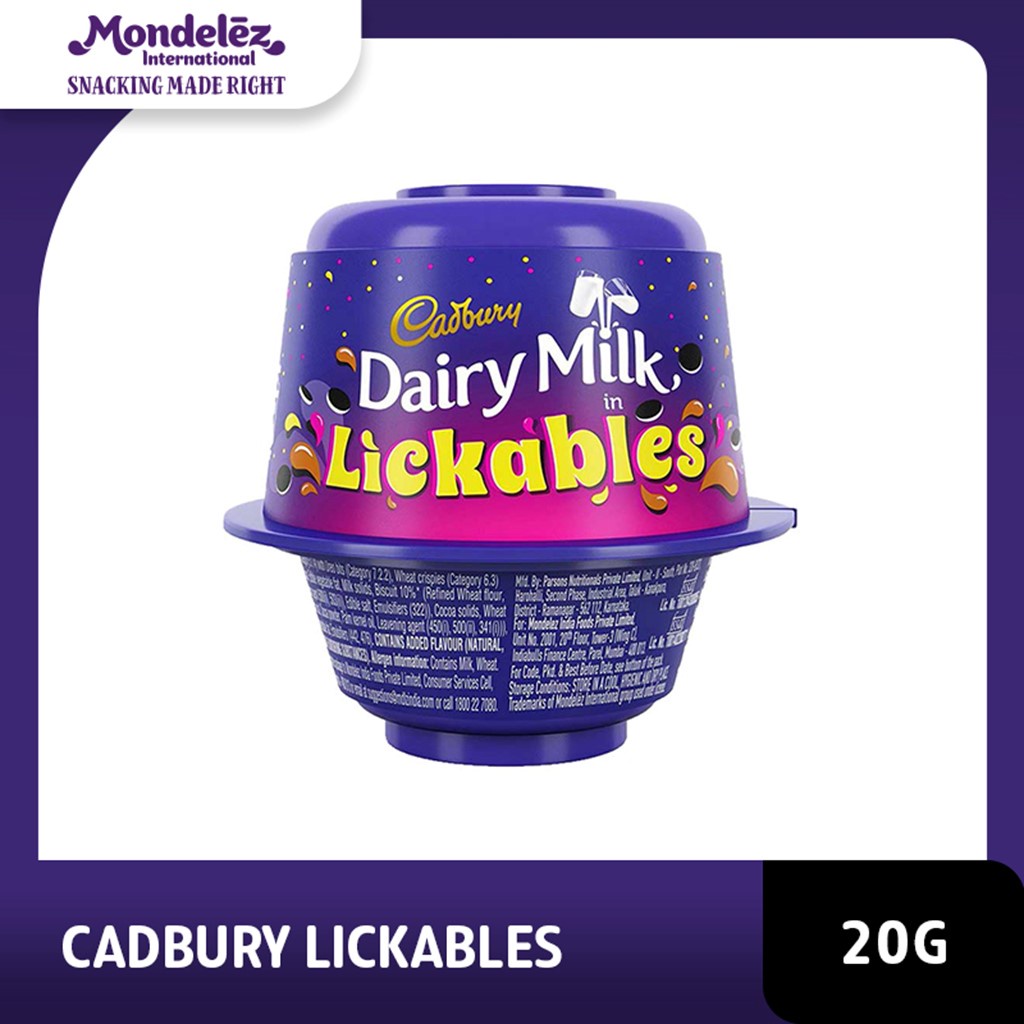 

CADBURY-Cadbury Coklat Lickables Cup 20g