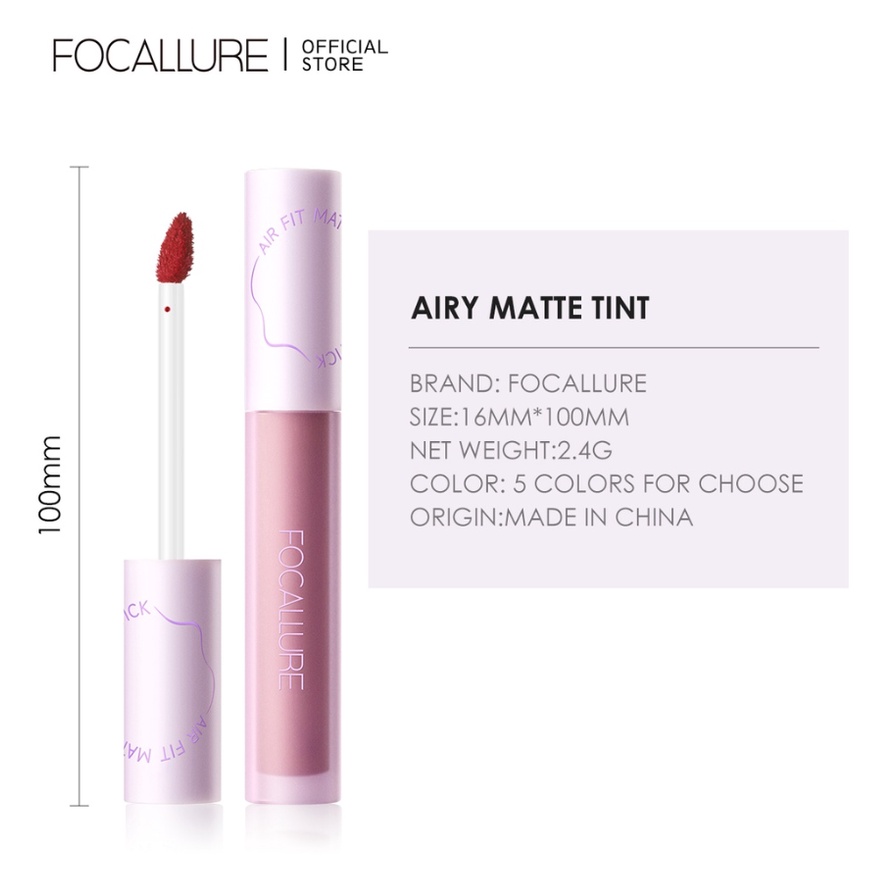 FOCALLURE Air Fit Matte Liquid Lipstick FA417