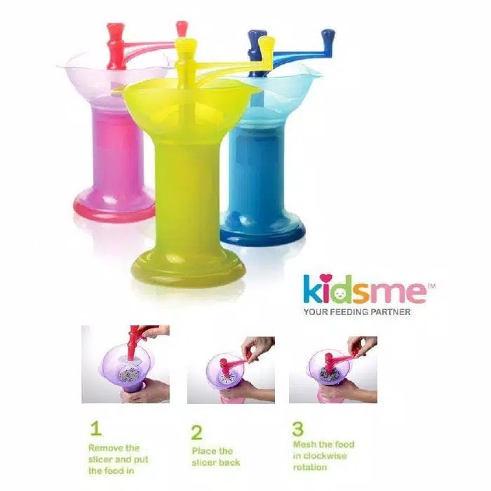 Kidsme 160465 Food Grinder / Penggiling Makanan Manual