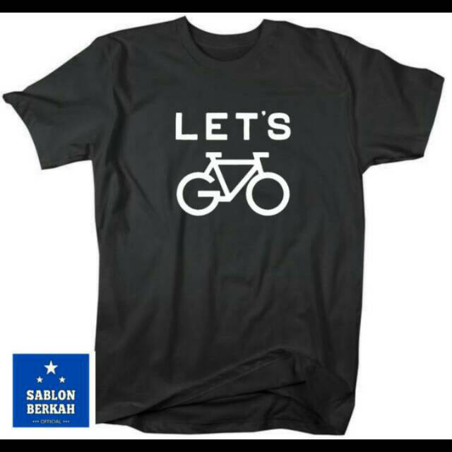KAOS T-shirt SEPEDA GOWES ONTHEL BONUS STICKER 100%COTTON COMBED30S