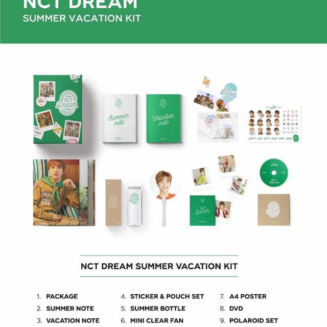 SHARING SUMMER KIT NCT DREAM