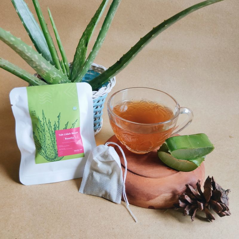 

Teh Celup Lidah Buaya Varian Rasa Rosella