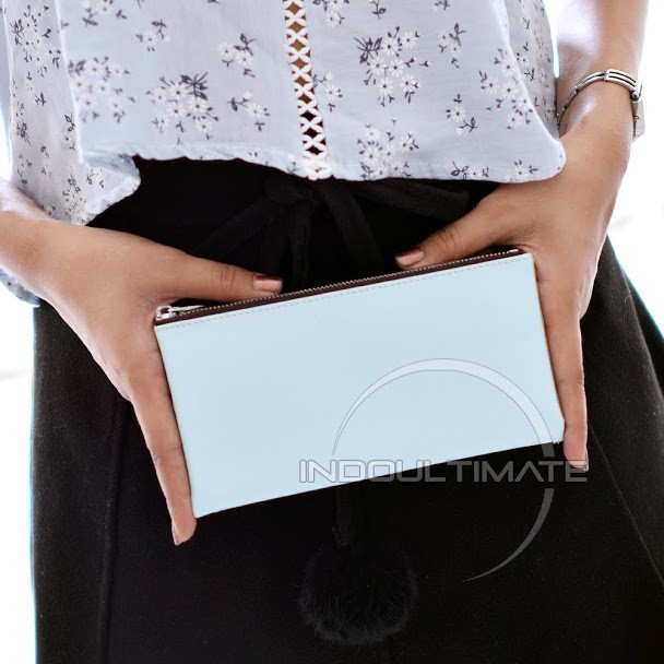 Dompet Wanita import HM-234 dompet Panjang Kulit Import Murah Lucu dompet lipat