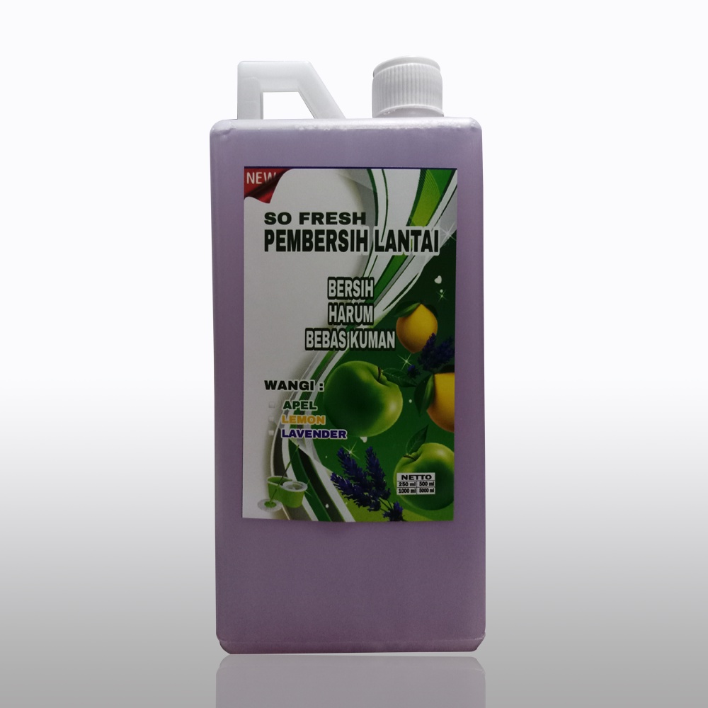 PEMBERSIH LANTAI LAVENDER 1 LITER (SO FRESH PEMBERSIH LANTAI)