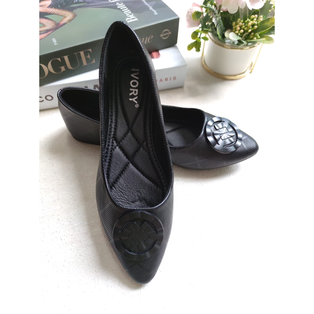 IVORY Sepatu Flat Wanita Import 999-72