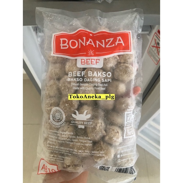 Bakso Sapi Bonanza 500g / Frozen Food Palembang