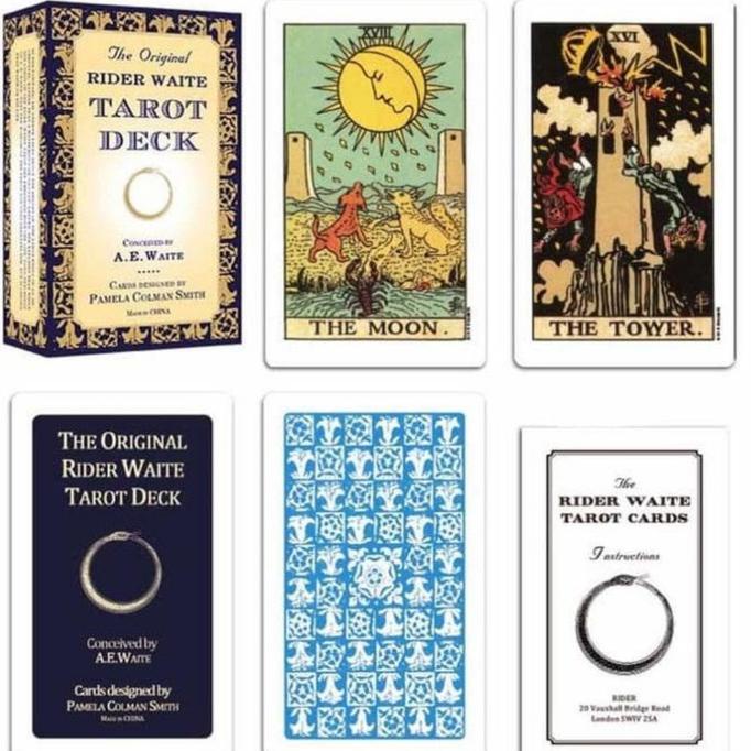 The Original Rider Waite Tarot Deck Kartu Terbaru