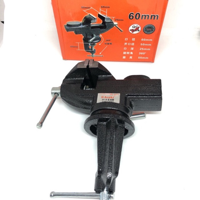 ragum 50mm / mini ragum / catok meja