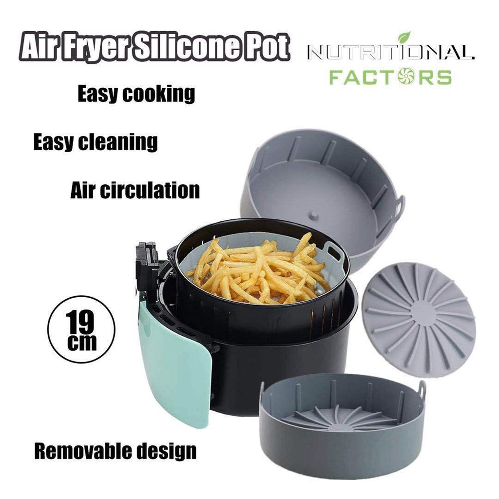 Air Fryer Silicon - Basket Keranjang Baskom Air Fryer Silikon