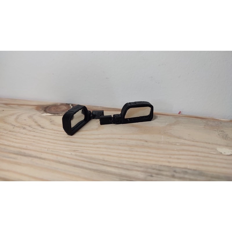 Spion Lipat Toyota LC80 Hard Body RC Adventure 1/10 Axial SCX10 Injora