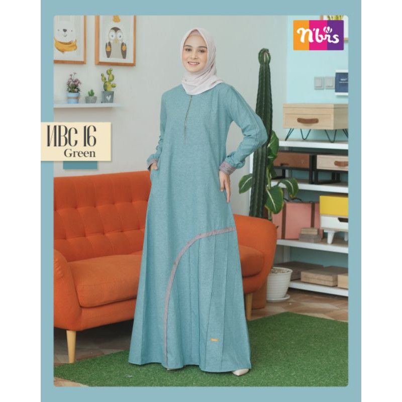 Gamis Nibras NBC 16 / NBC 16 / NBC16 / gamis nibras terbaru 2020/ COD