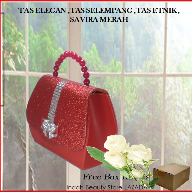 TAS PESTA SAVIRA MODEL CLUCTH DAN BISA SELEMPANG SANGAT COCOK BUAT PESTA DAN WISUDA READY STOK