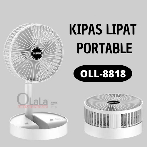 KIPAS ANGIN MEJA MINI USB PORTABLE OLL-8818