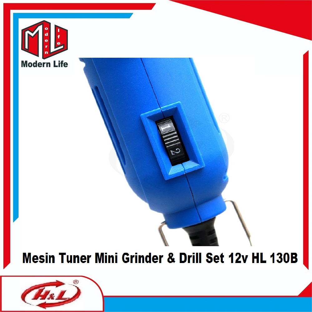 HL-130 Mesin Gerinda Bor Tuner / Mini Die Grinder SET HL 130 B