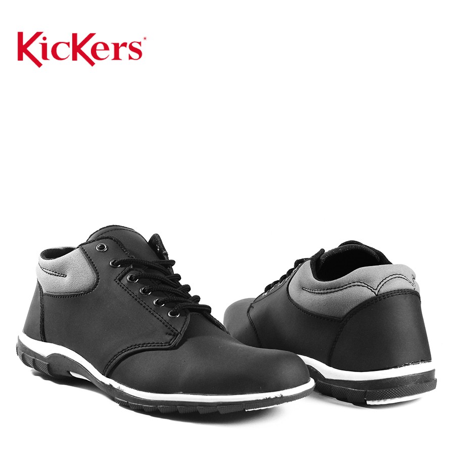 sepatu pria casual formal kickers KICKERS sepatu kerja santai semi boots murah -BISA COD