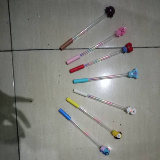 

Pulpen Warna-Warni BT21