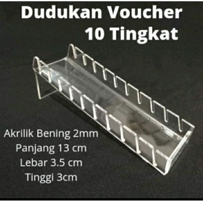 rak voucher 10 tingkat