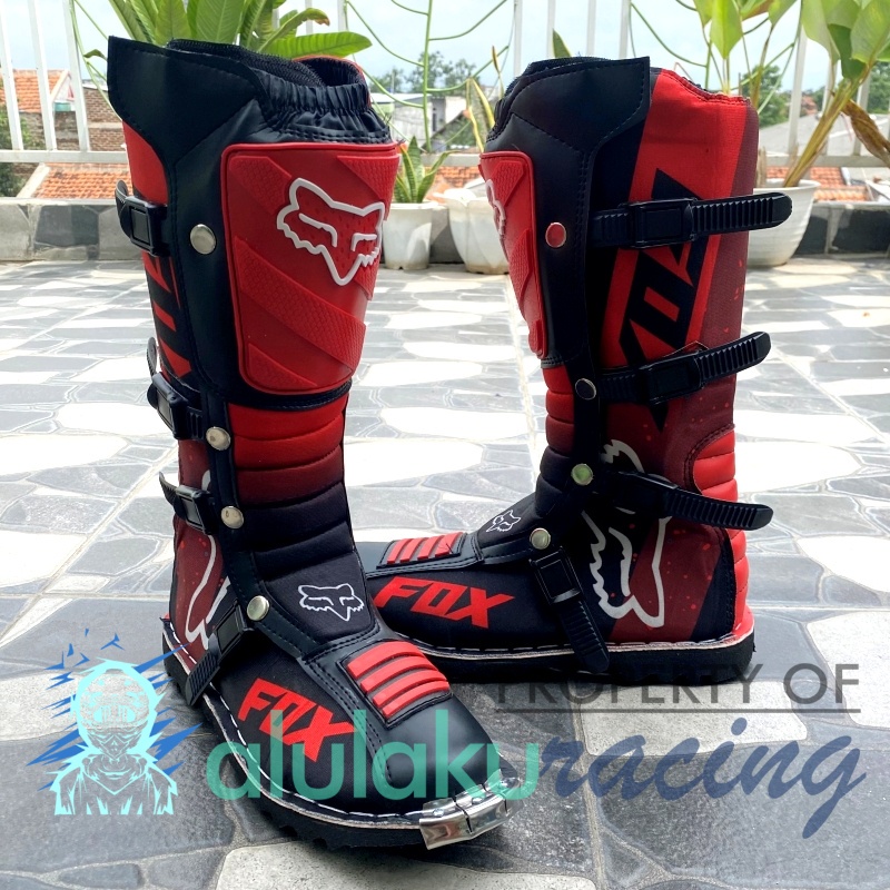 Sepatu Trail Fullprint Motocross MX Gen II with Front Protector for Boots Adventure - 003