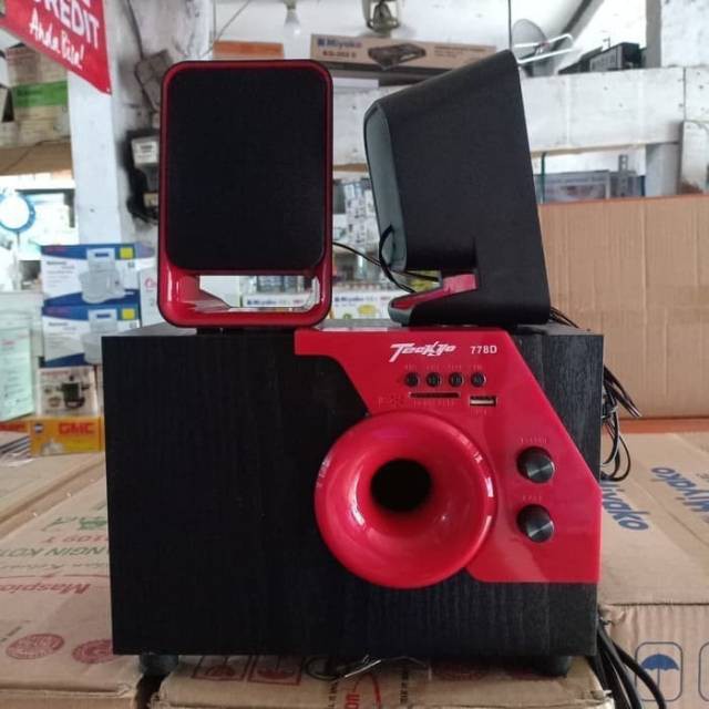 COD Speaker Bluetooth GMC Teckyo 778D / Speaker Multimedia Portable Teckyo