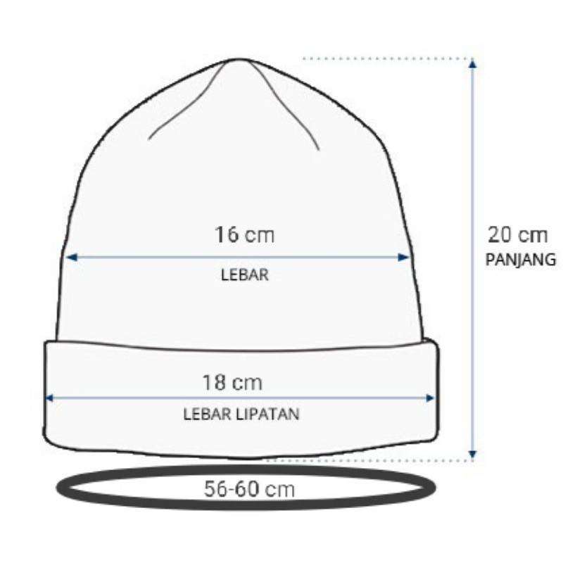 Topi Kupluk Rajut Skymo Beani Hat Kupluk Beanie Pria Wanita Unisex