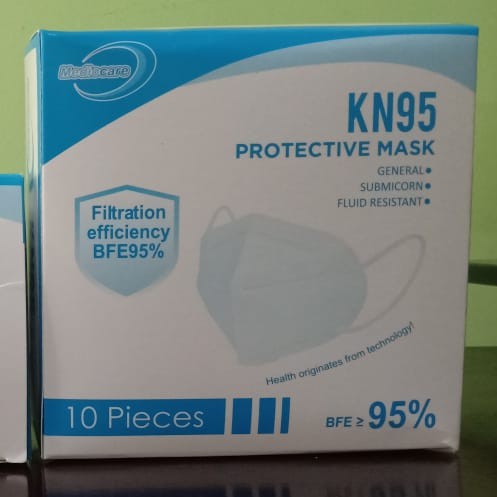 MASKER KN95 1BOX ISI 10PCS (5 LAPIS) MEDICARE