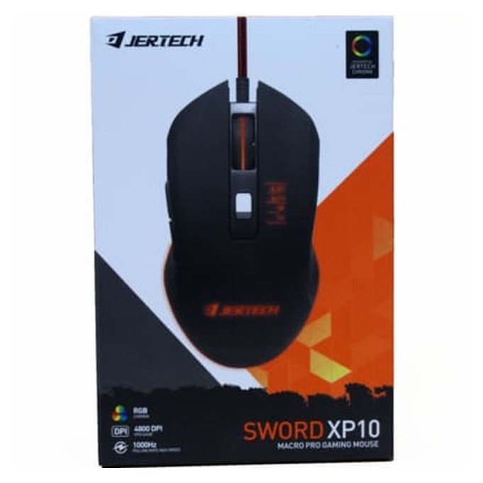 MOUSE GAMING JERTECH SWORD XP10 MACRO PRO LED