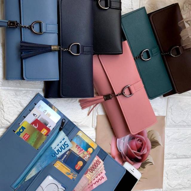 Dompet miniso lipat 3Rumbai