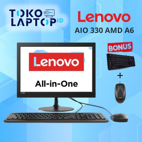 Lenovo AIO / All In One 330 AMD A6 8GB 1TB Win10