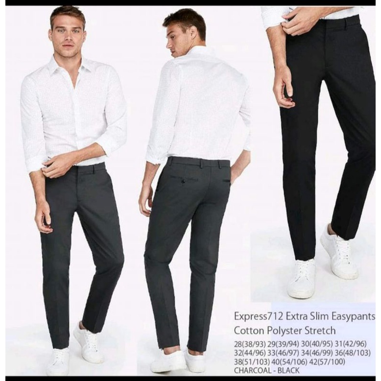 Celana Formal Slimfit Pria Celana Kantor Celana Kerja Original Branded